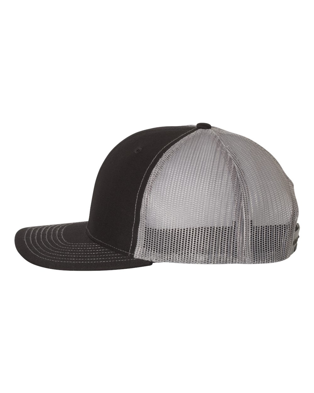 Richardson Snapback Trucker Cap - 112 Black- Charcoal