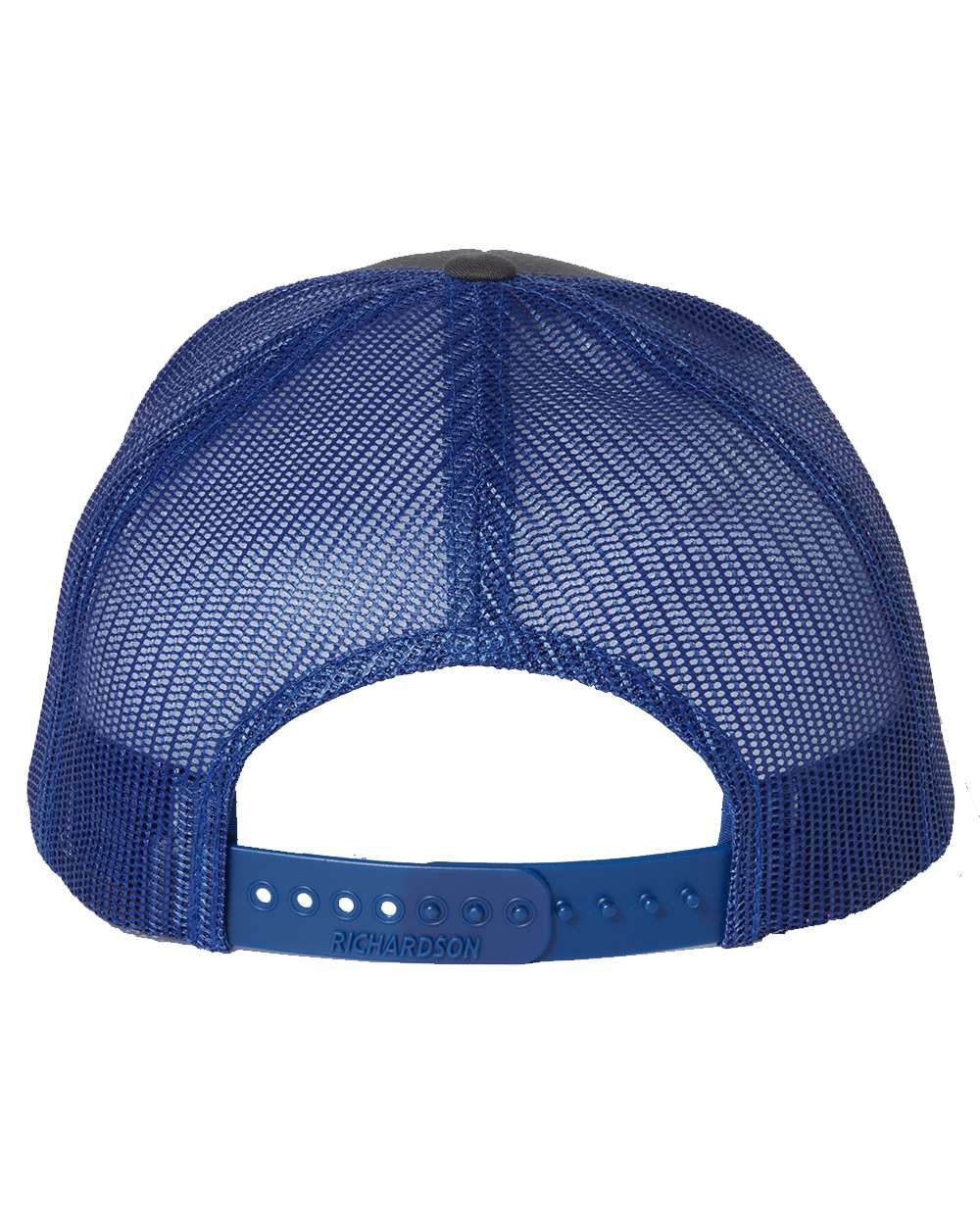 Richardson Snapback Trucker Cap - 112 Charcoal- Royal