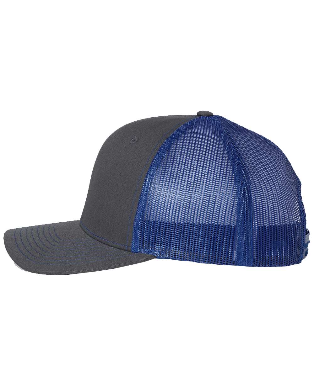 Richardson Snapback Trucker Cap - 112 Charcoal- Royal