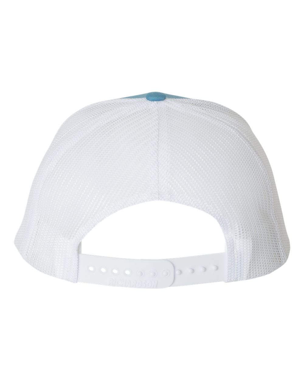 Richardson Snapback Trucker Cap - 112 Columbia Blue- White