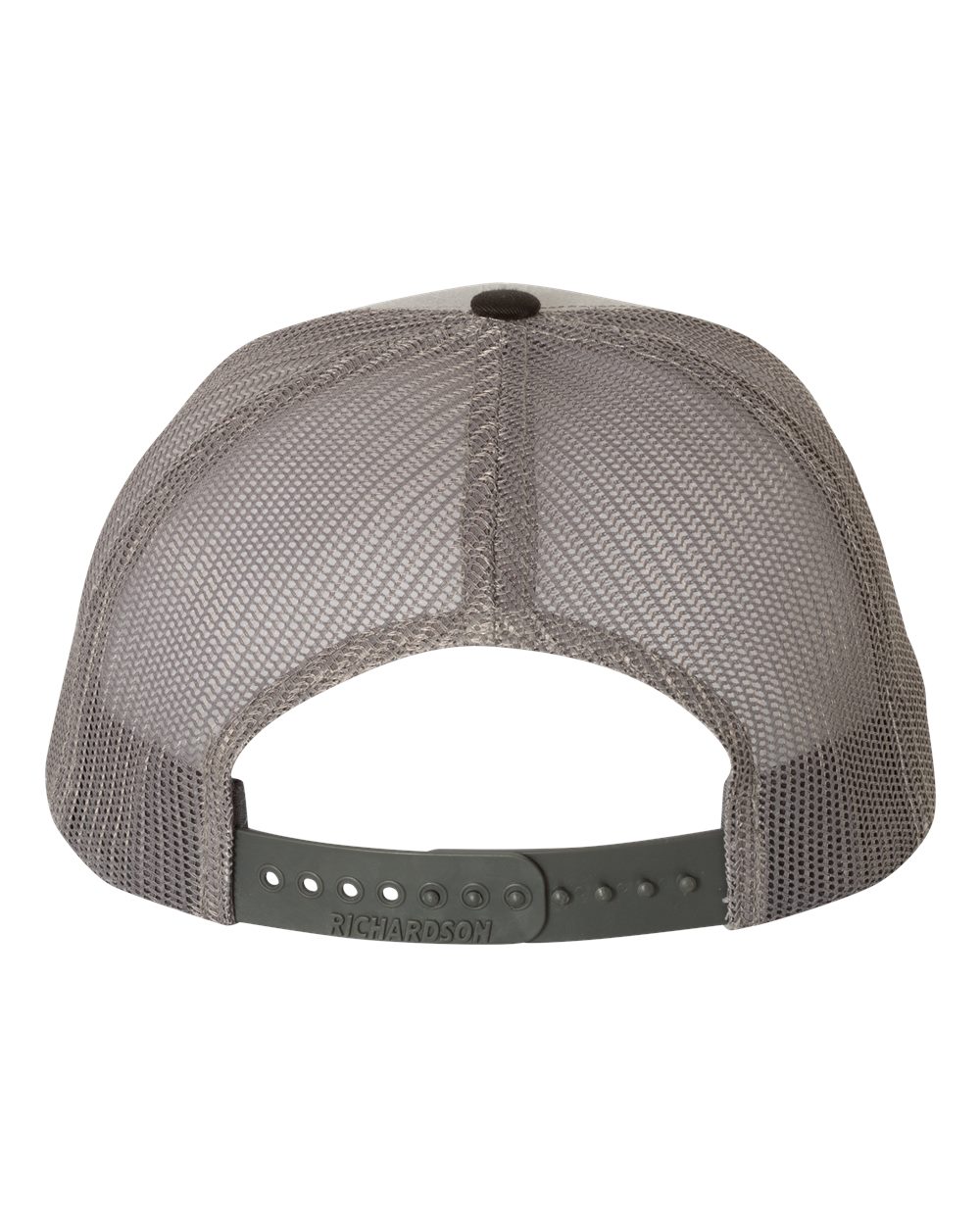 Richardson Snapback Trucker Cap - 112 Grey- Charcoal- Black