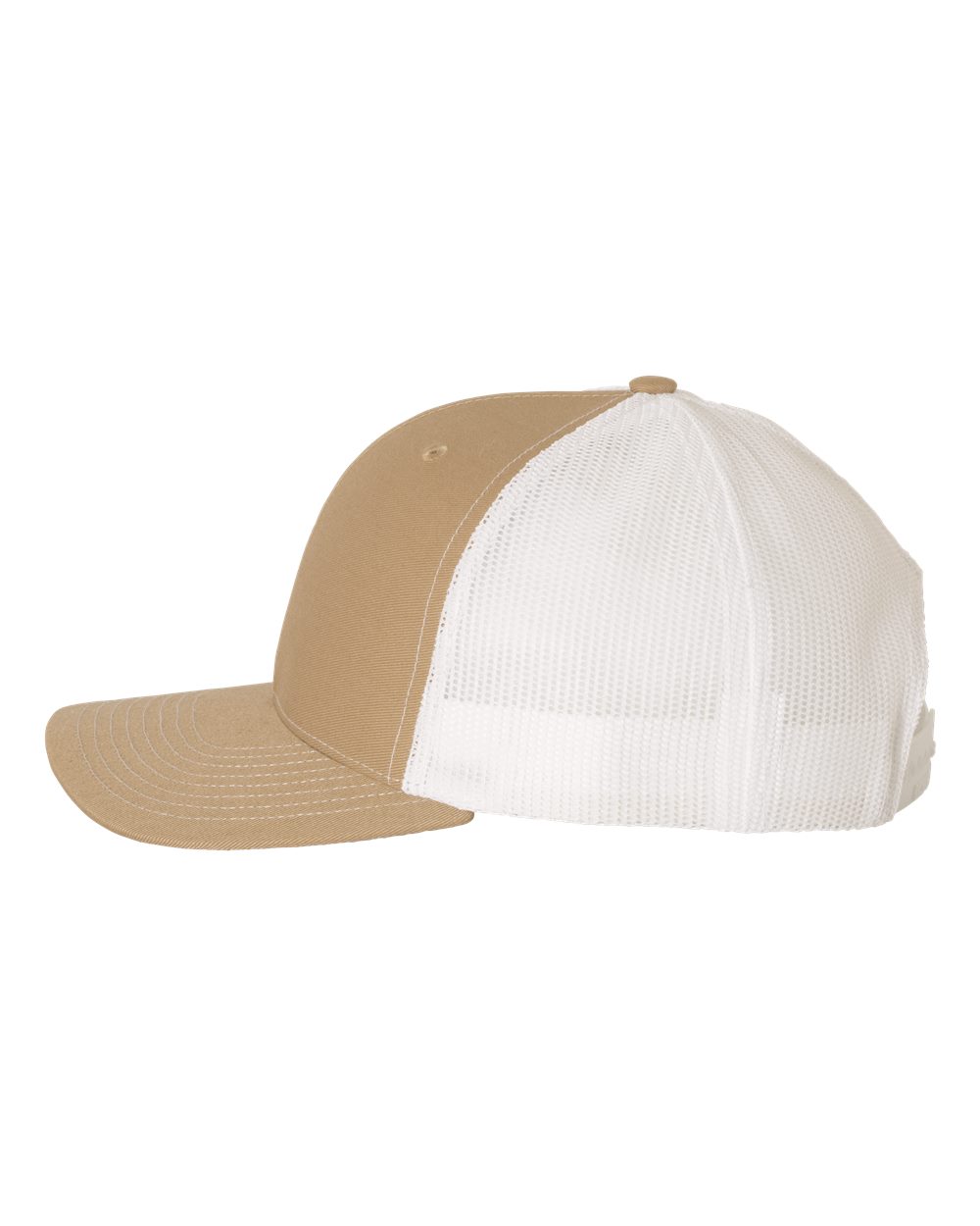 Richardson Snapback Trucker Cap - 112 Khaki- White