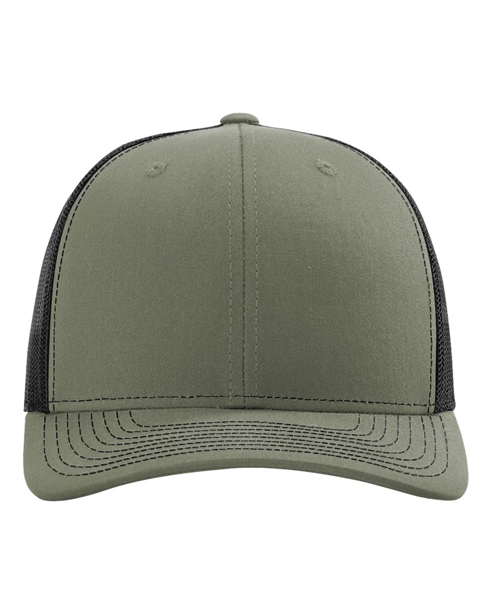 Richardson Snapback Trucker Cap - 112 Loden- Black