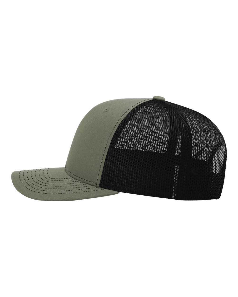 Richardson Snapback Trucker Cap - 112 Loden- Black