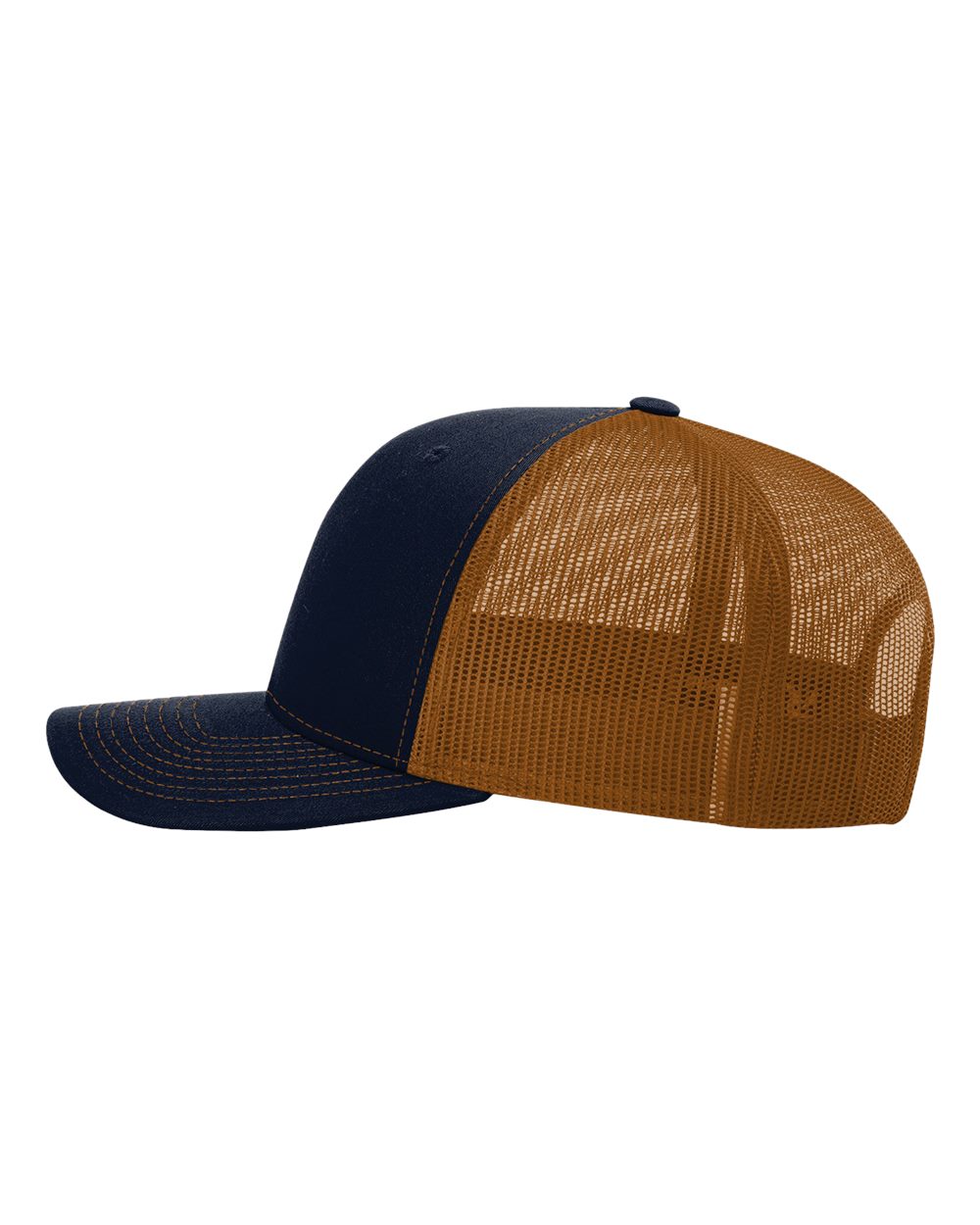 Richardson Snapback Trucker Cap - 112 Navy- Carmel