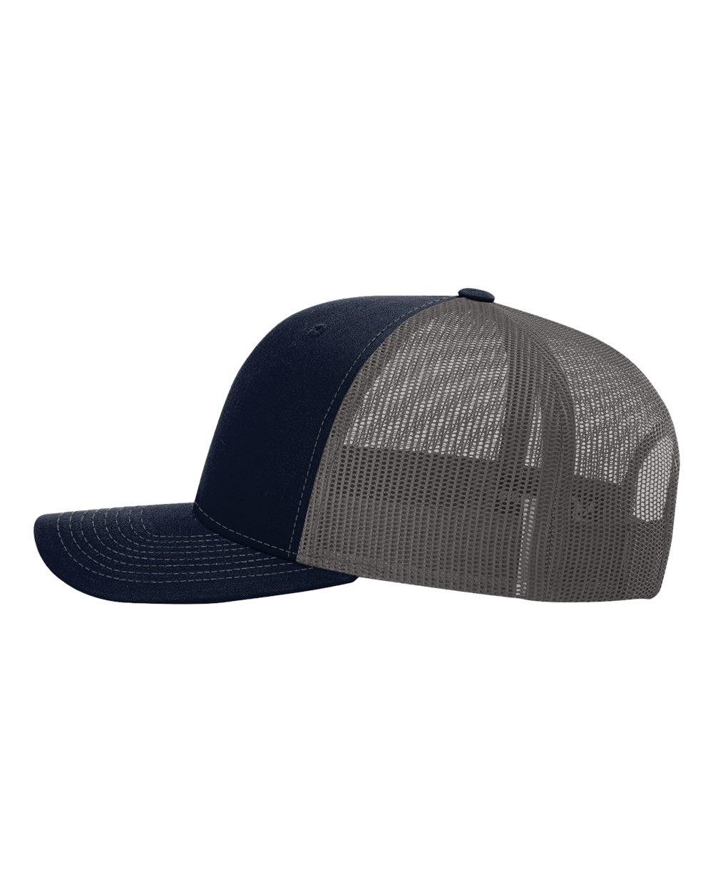 Richardson Snapback Trucker Cap - 112 Navy- Charcoal
