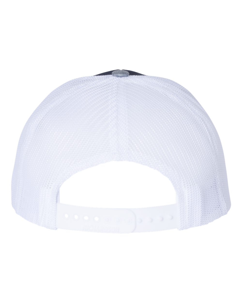 Richardson Snapback Trucker Cap - 112 Navy- White- Heather Grey