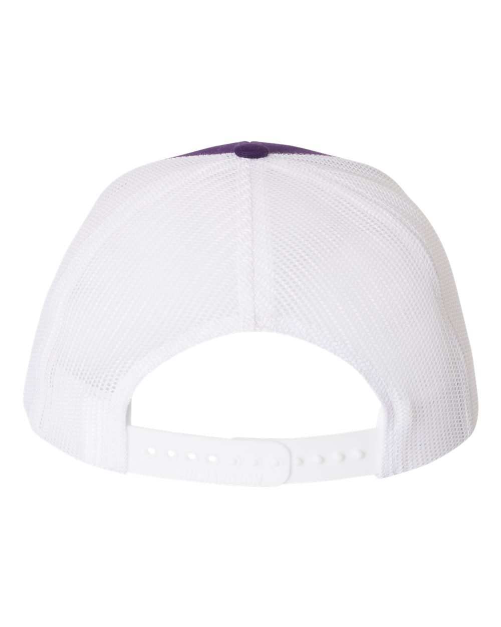 Richardson Snapback Trucker Cap - 112 Purple- White