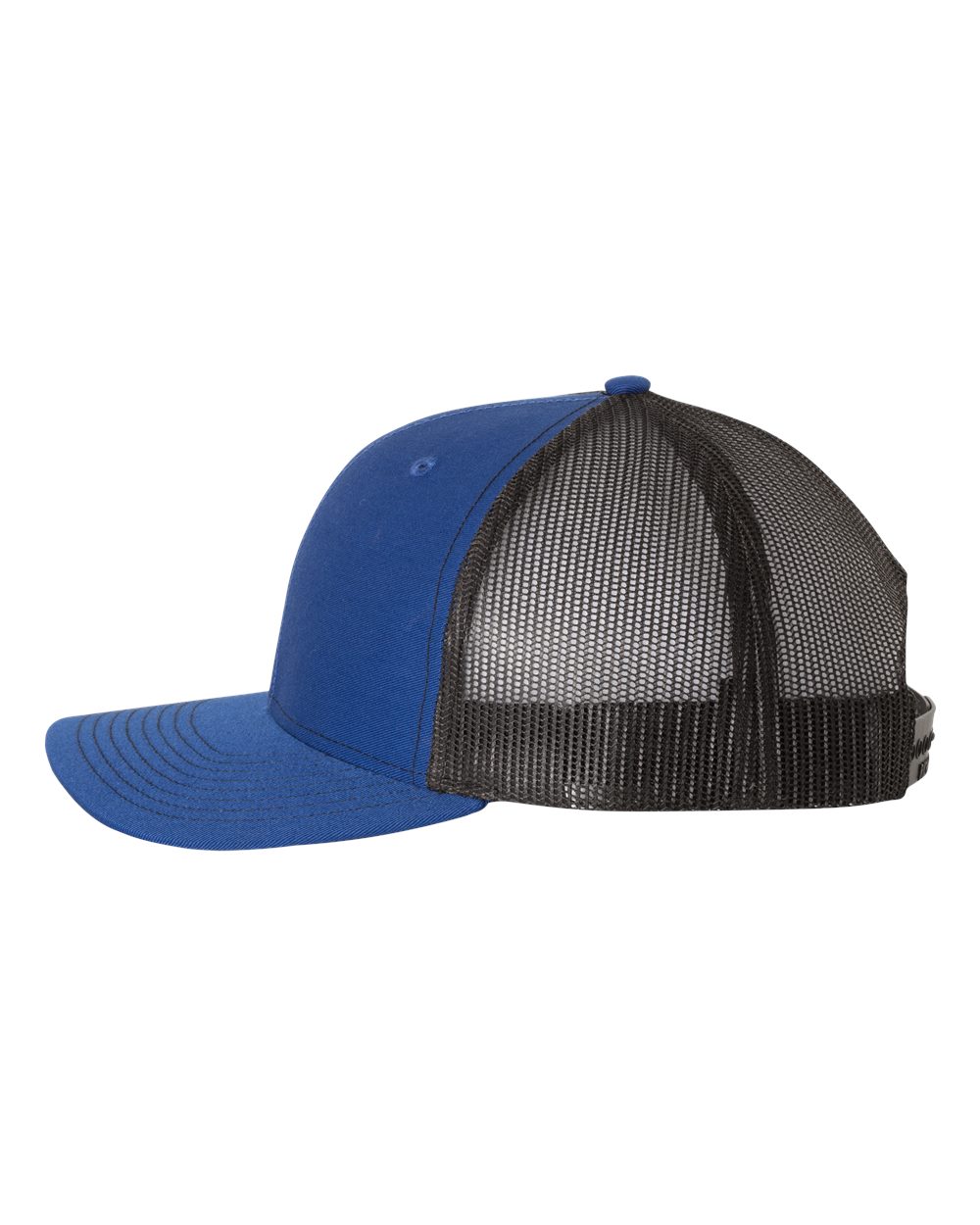 Richardson Snapback Trucker Cap - 112 Royal- Black