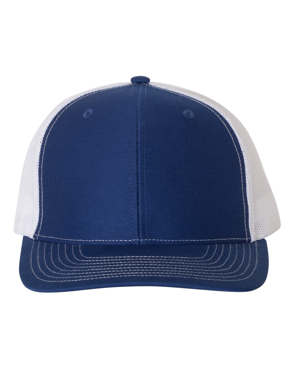 Richardson Snapback Trucker Cap - 112 Royal- White