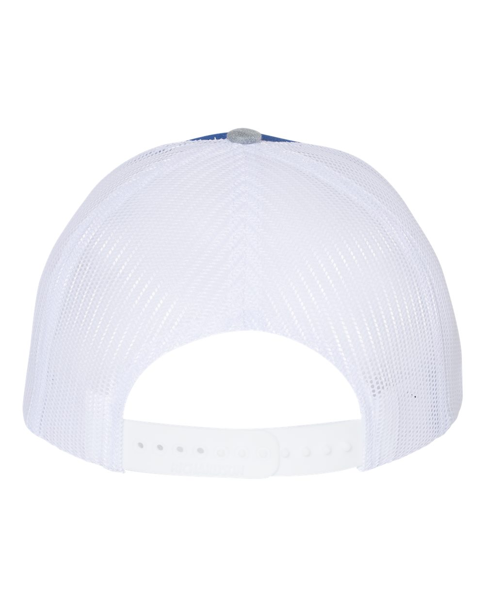 Richardson Snapback Trucker Cap - 112 Royal- White- Heather Grey