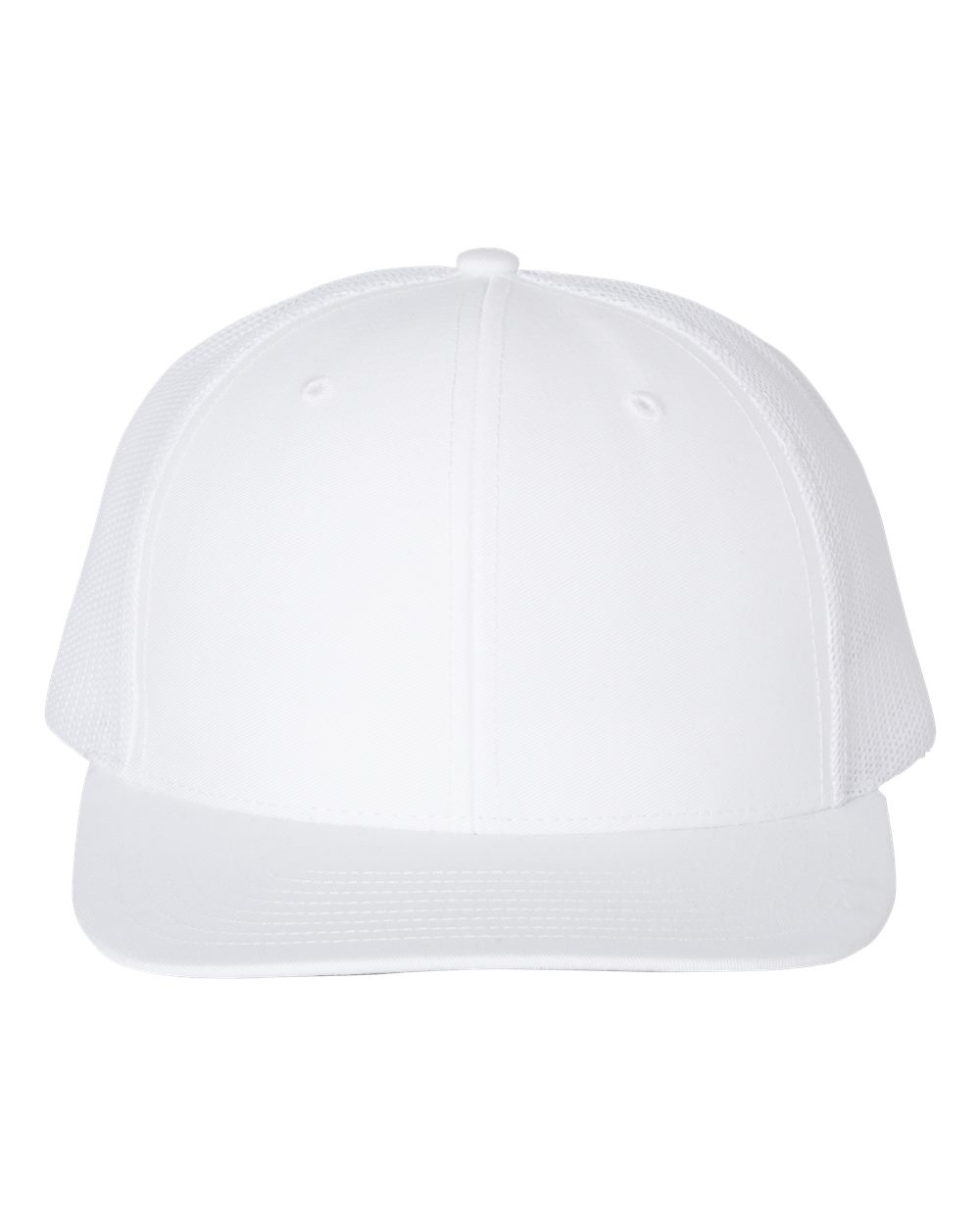 Richardson Snapback Trucker Cap - 112 White