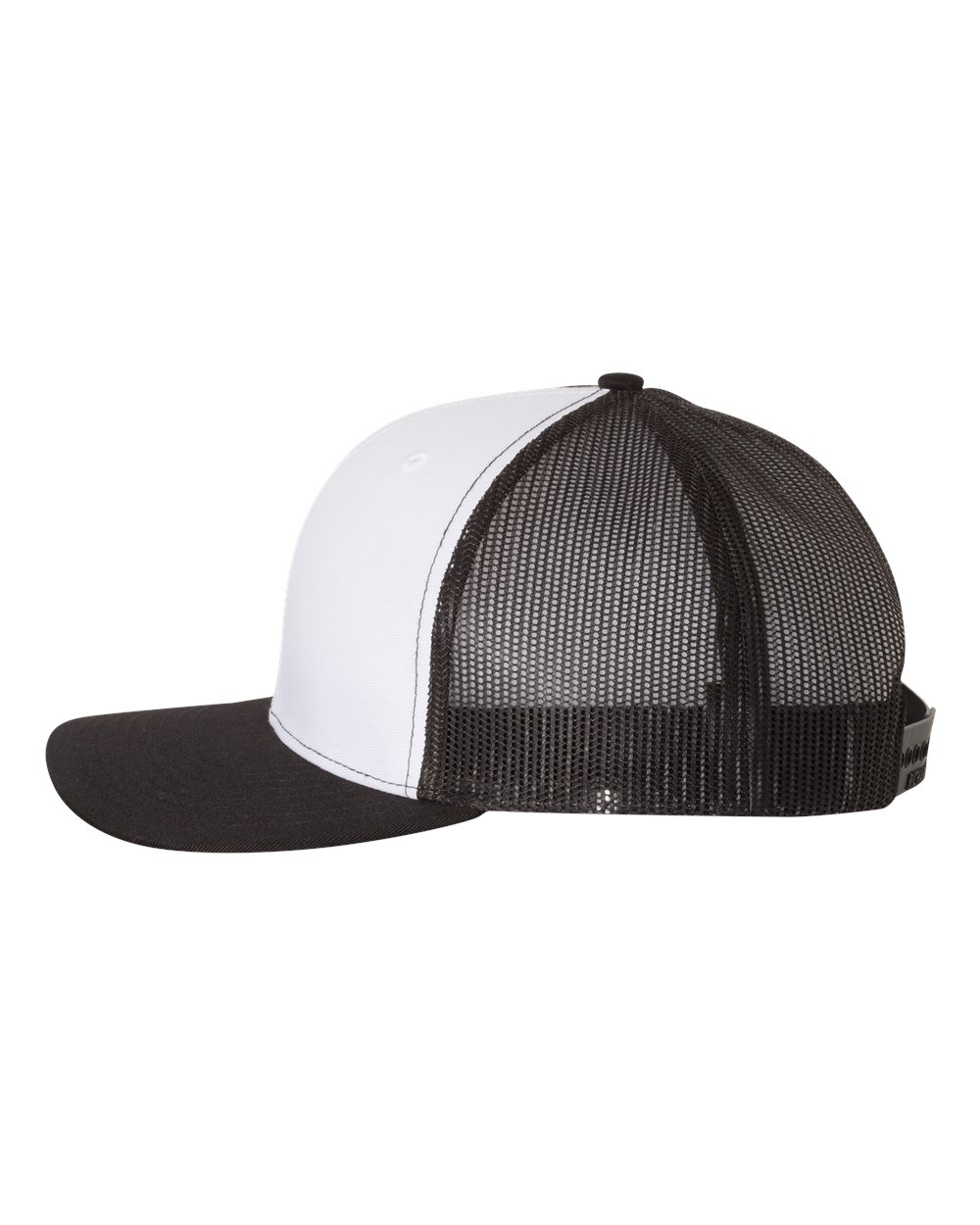 Richardson Snapback Trucker Cap - 112 White- Black