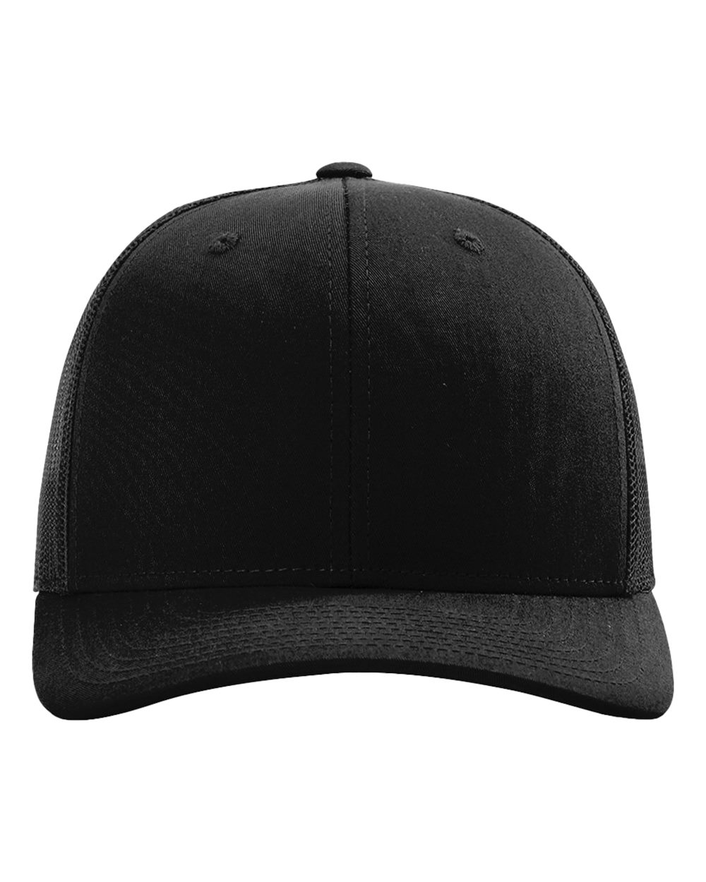 Richardson Snapback Trucker Cap - 112 Black