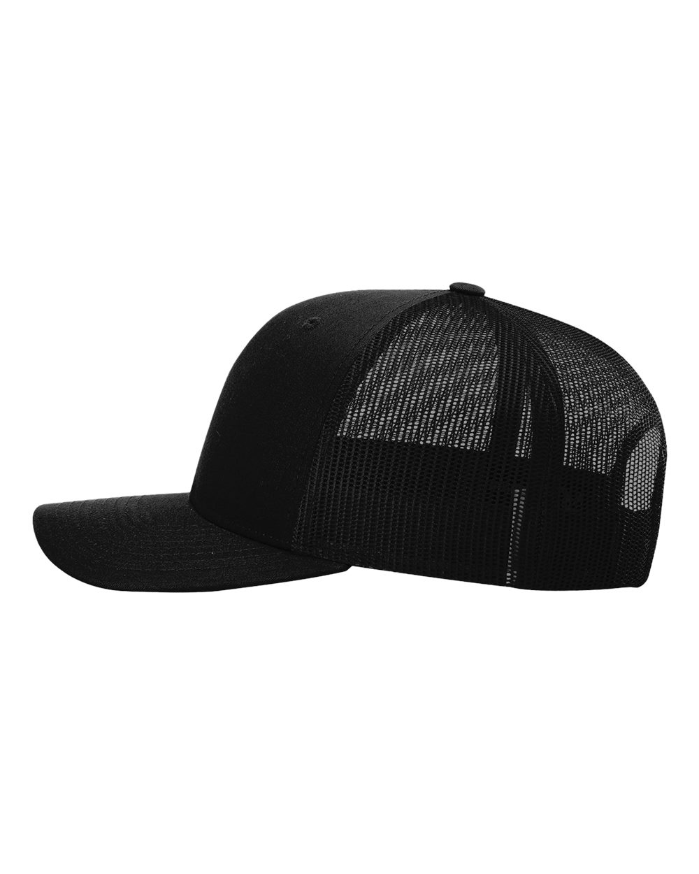Richardson Snapback Trucker Cap - 112 Black