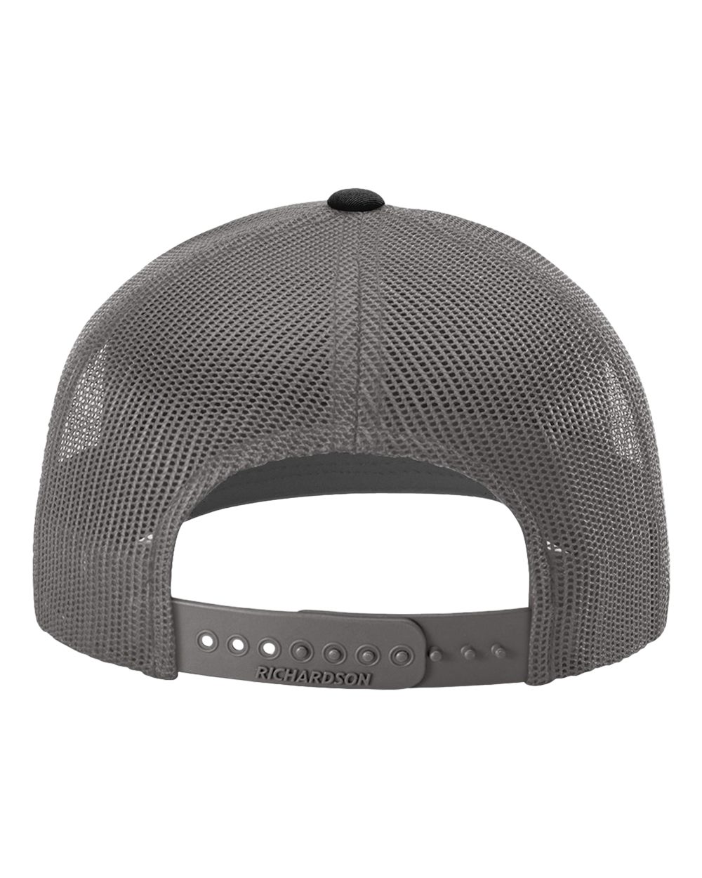 Richardson Snapback Trucker Cap - 112 Black- Charcoal