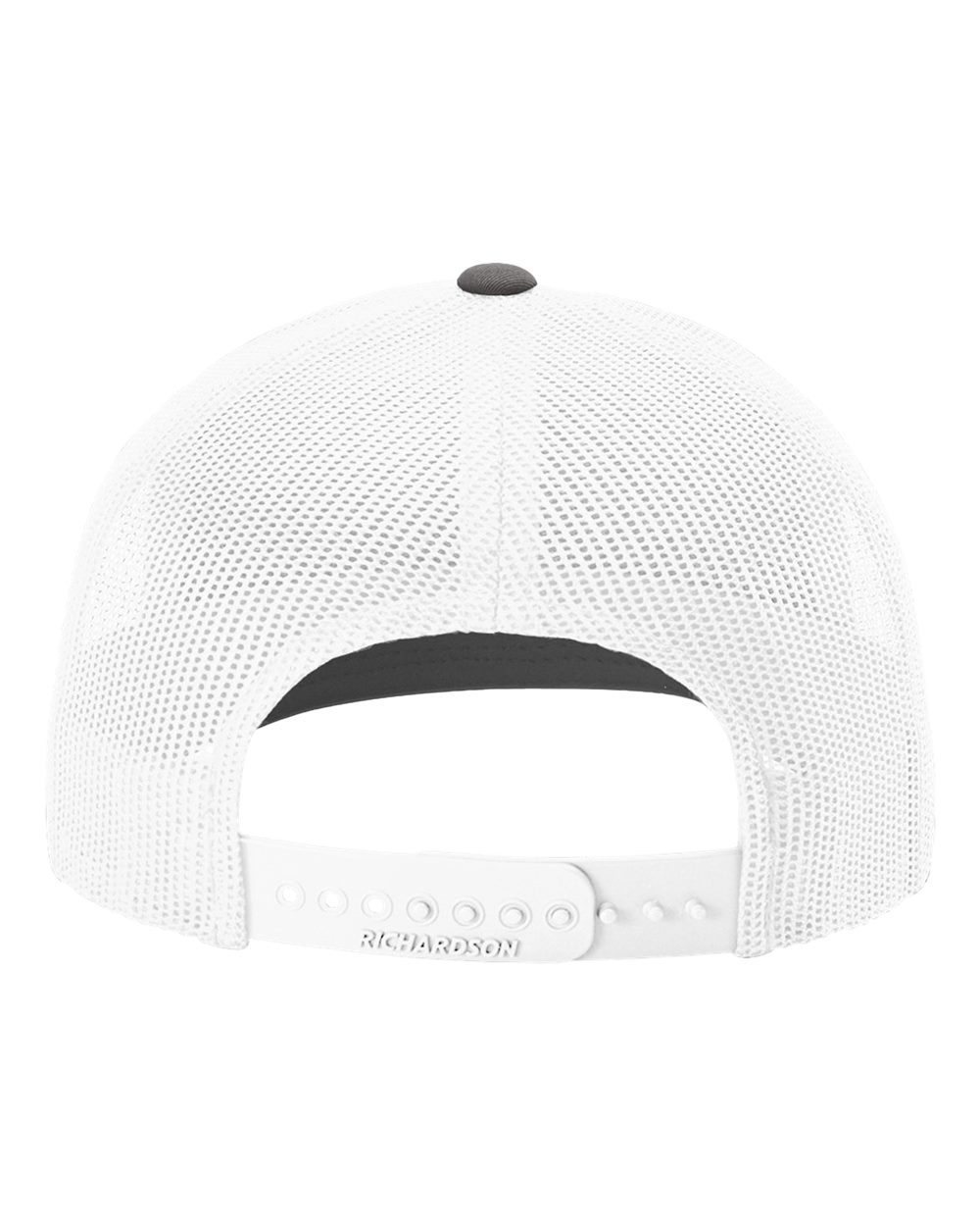 Richardson Snapback Trucker Cap - 112 Charcoal- White