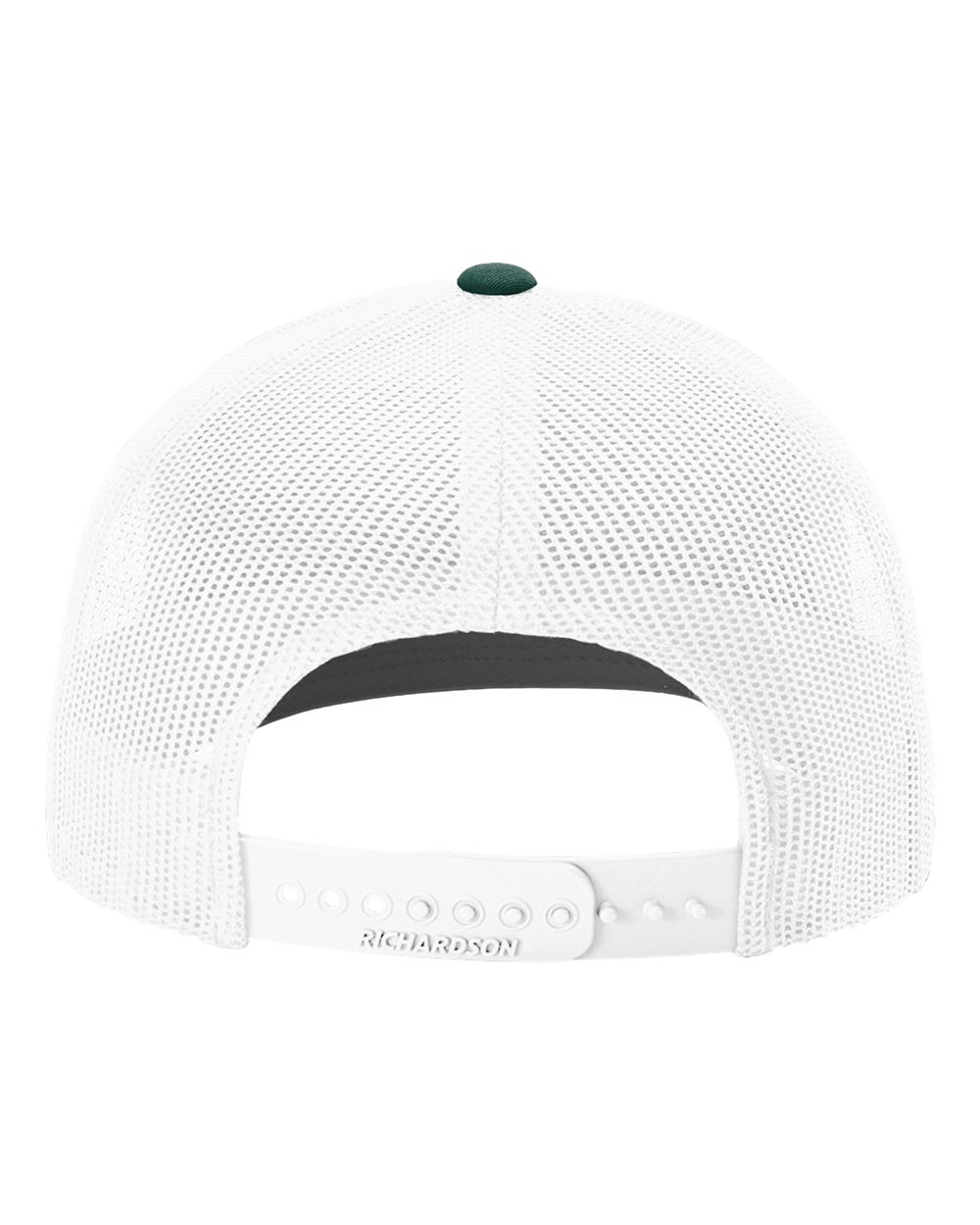 Richardson Snapback Trucker Cap - 112 Dark Green- White