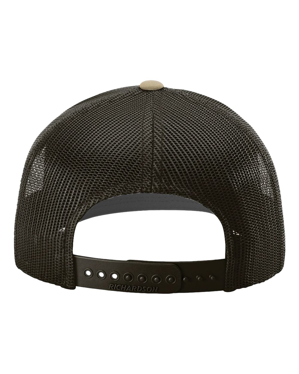 Richardson Snapback Trucker Cap - 112 Khaki- Coffee