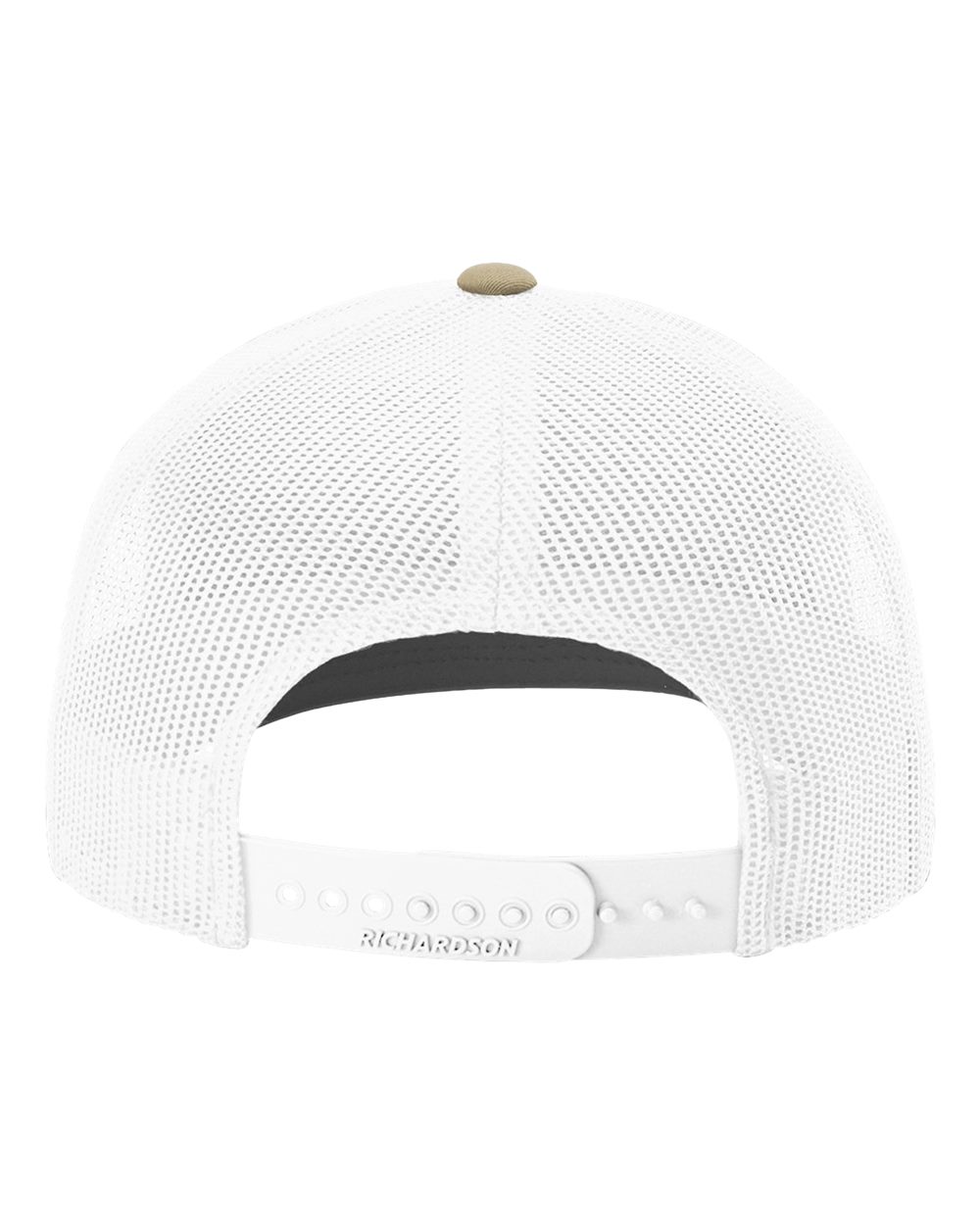 Richardson Snapback Trucker Cap - 112 Khaki- White