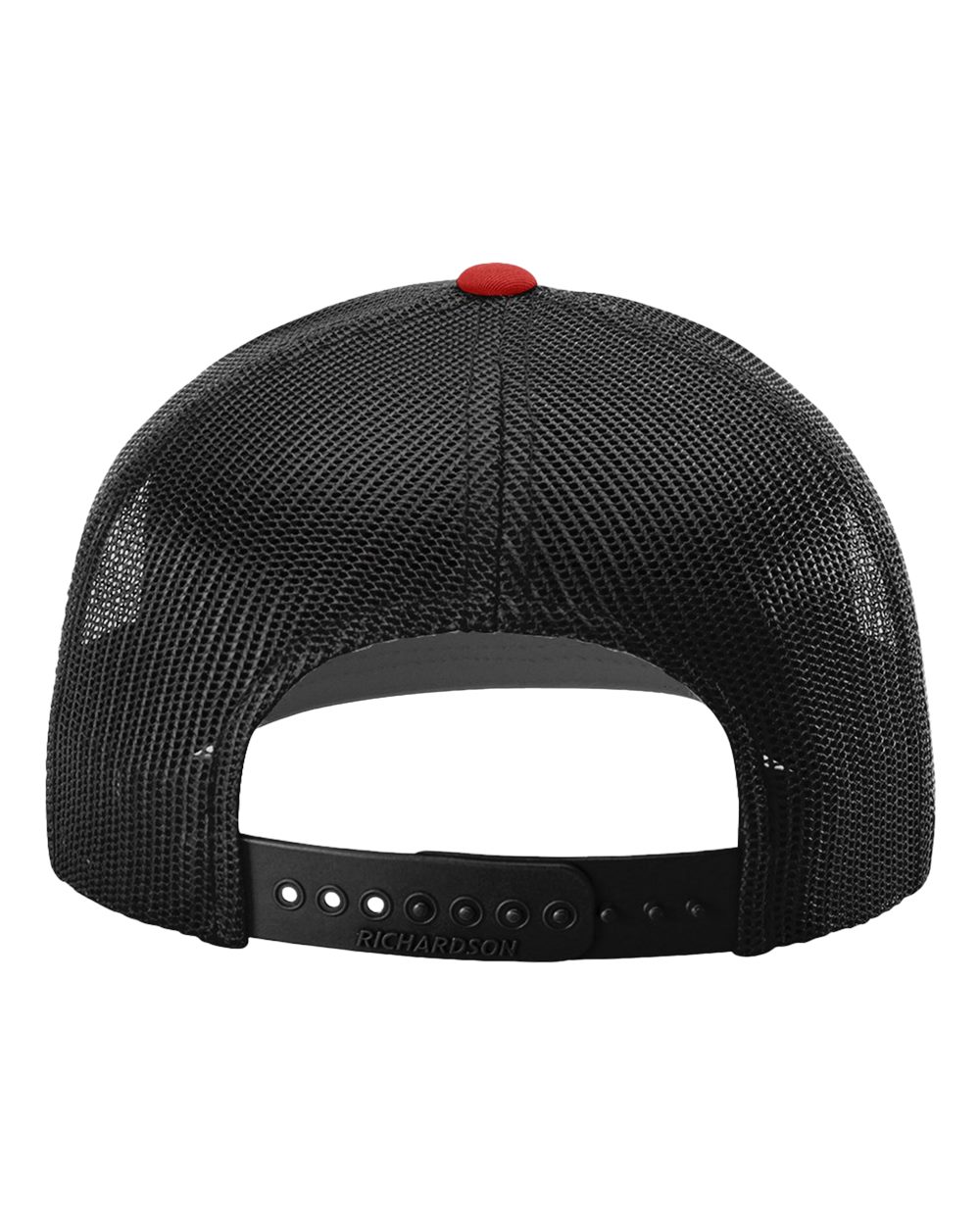 Richardson Snapback Trucker Cap - 112 Red- Black