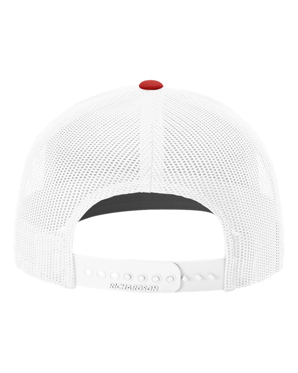 Richardson Snapback Trucker Cap - 112 Red- White