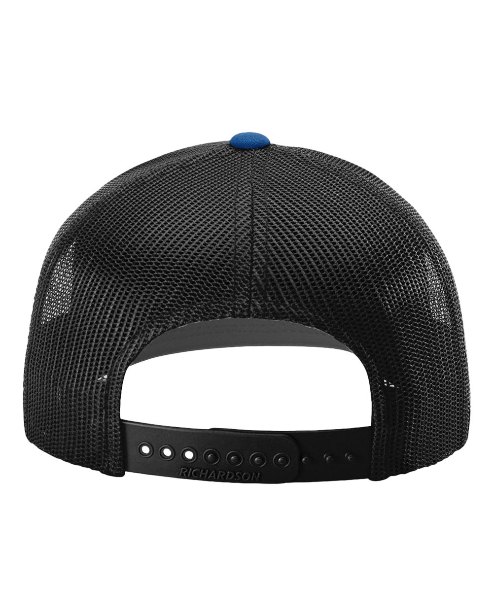 Richardson Snapback Trucker Cap - 112 Royal- Black