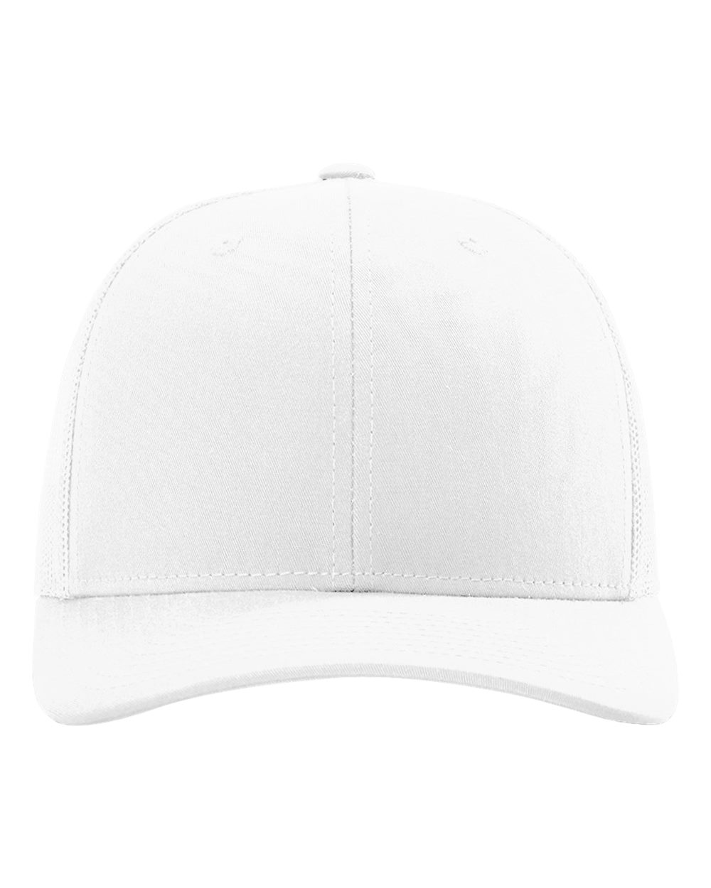 Richardson Snapback Trucker Cap - 112 White