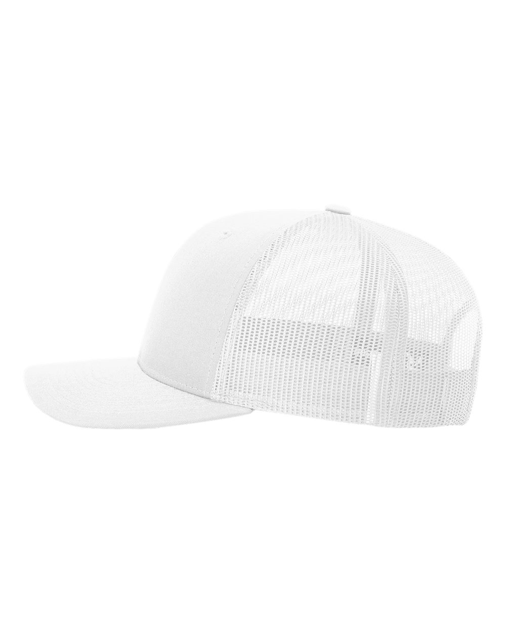 Richardson Snapback Trucker Cap - 112 White