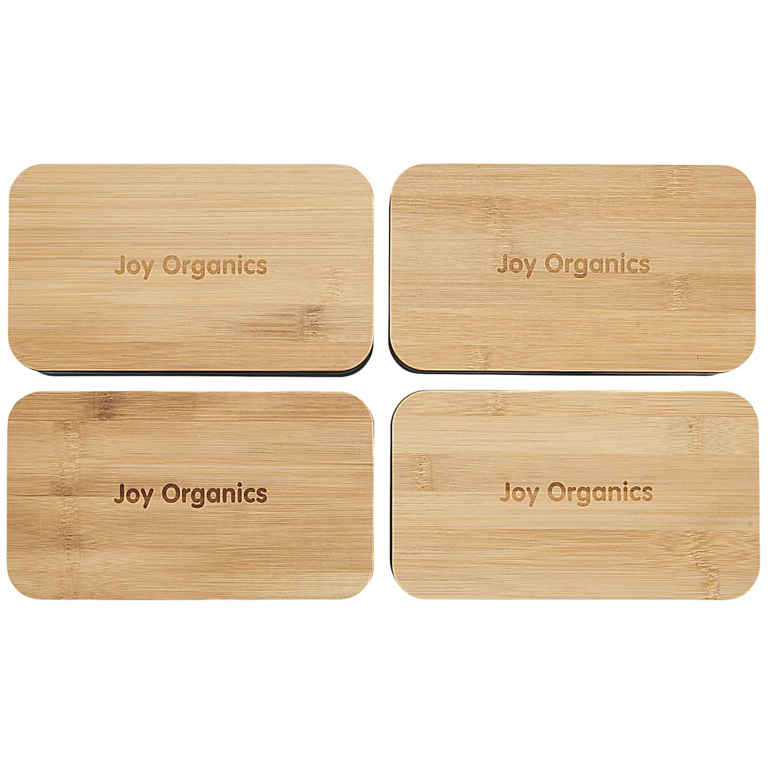 Stackable Bamboo Fiber Bento Box - 1033-85 Black