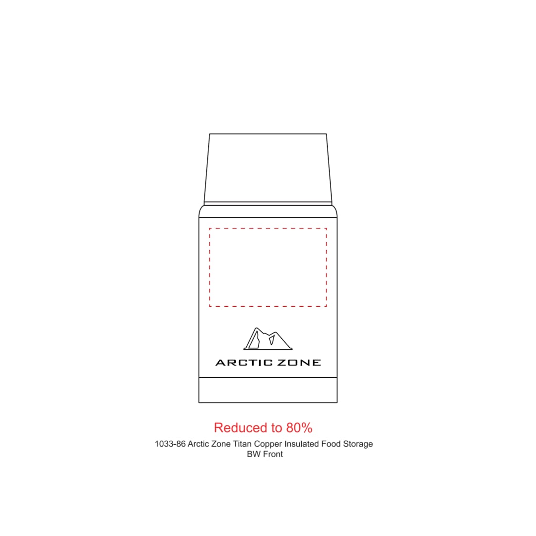 Arctic Zone Arctic Zone® Titan Copper Insulated Food Storage - 1033-86 Black
