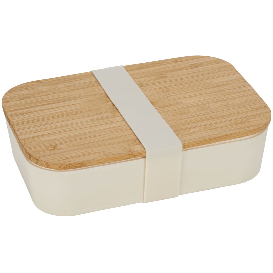 Bamboo Fiber Lunch Box with Cutting Board Lid - 1033-93 Tan