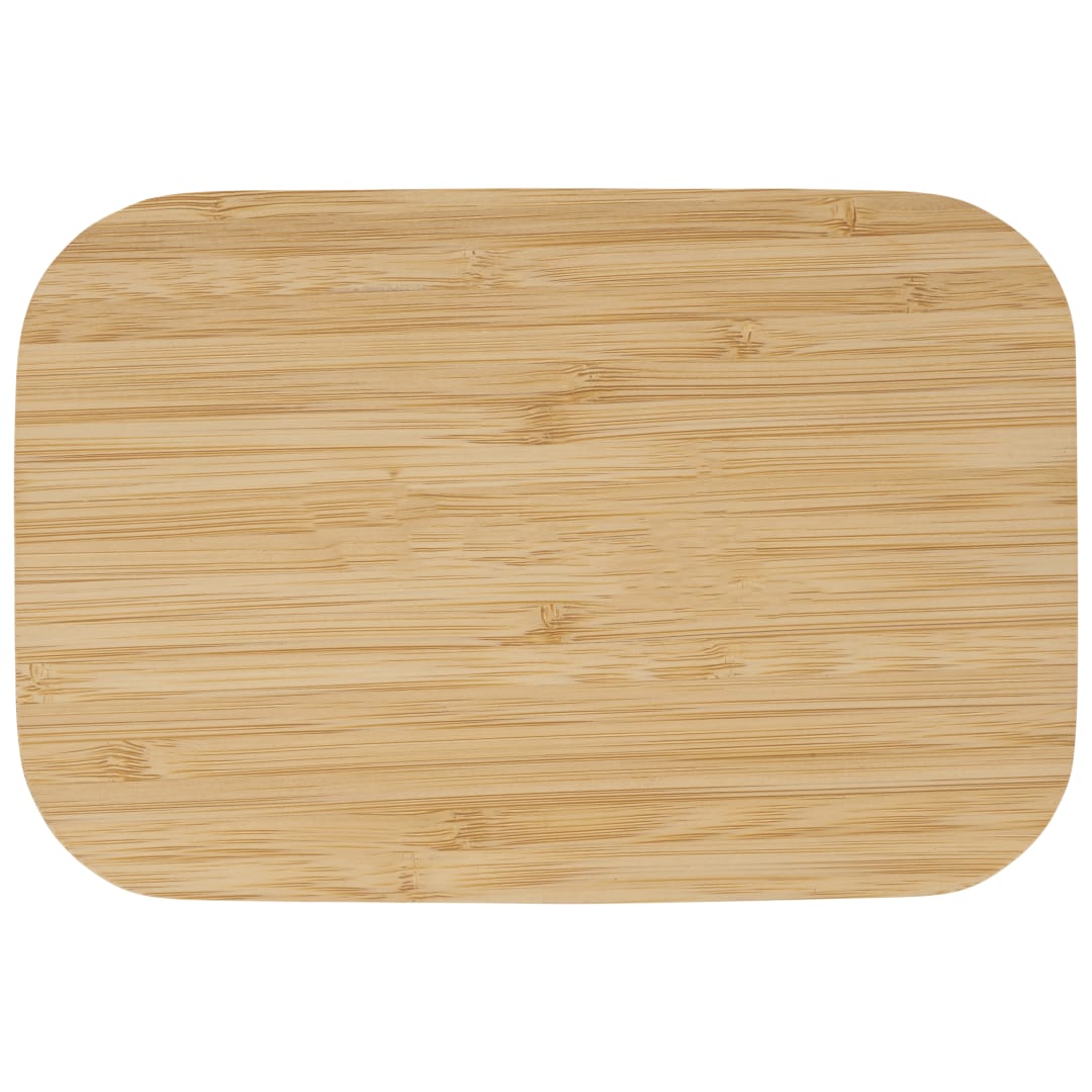 Bamboo Fiber Lunch Box with Cutting Board Lid - 1033-93 Tan