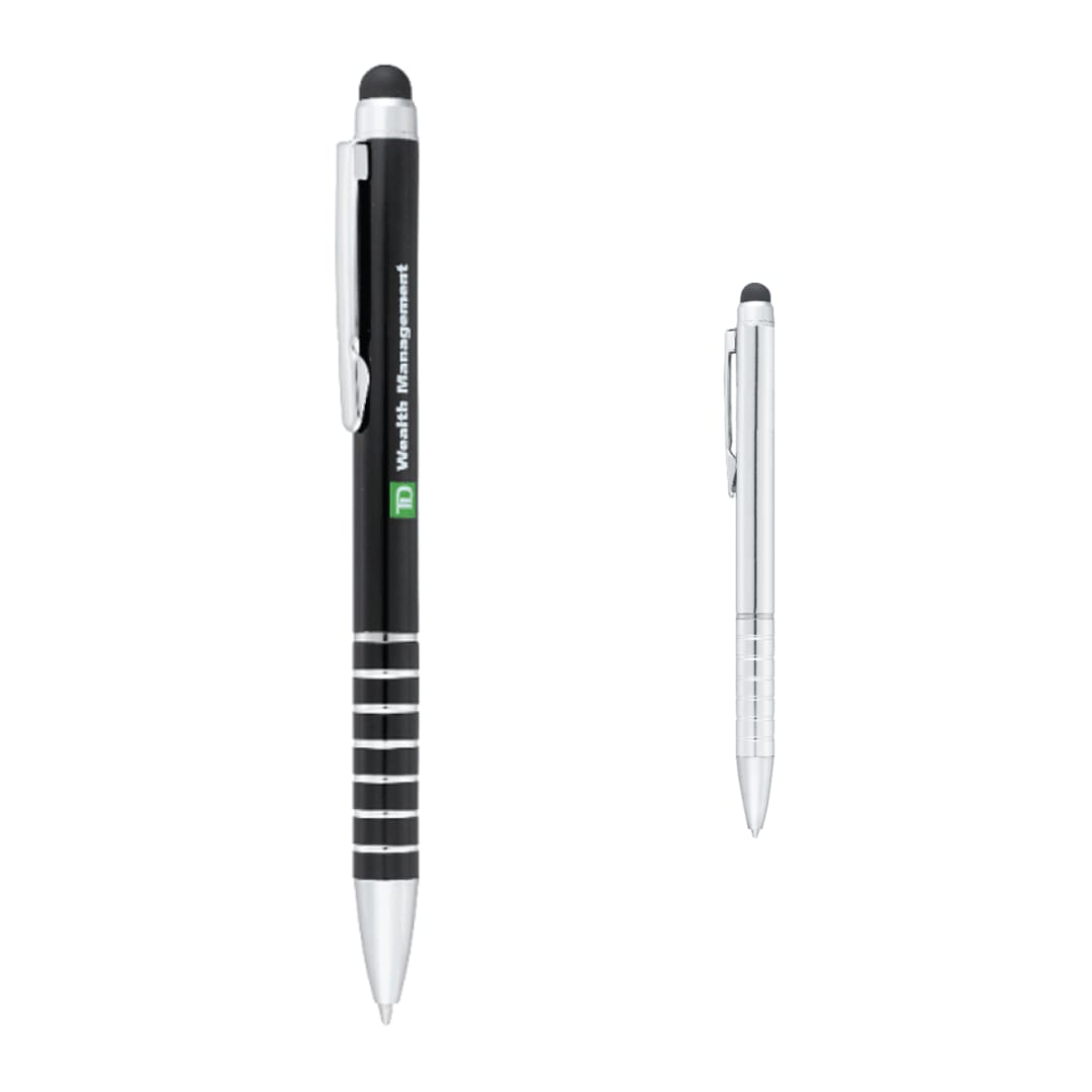 Preston Dual Ballpoint Stylus - 1065-08 Black