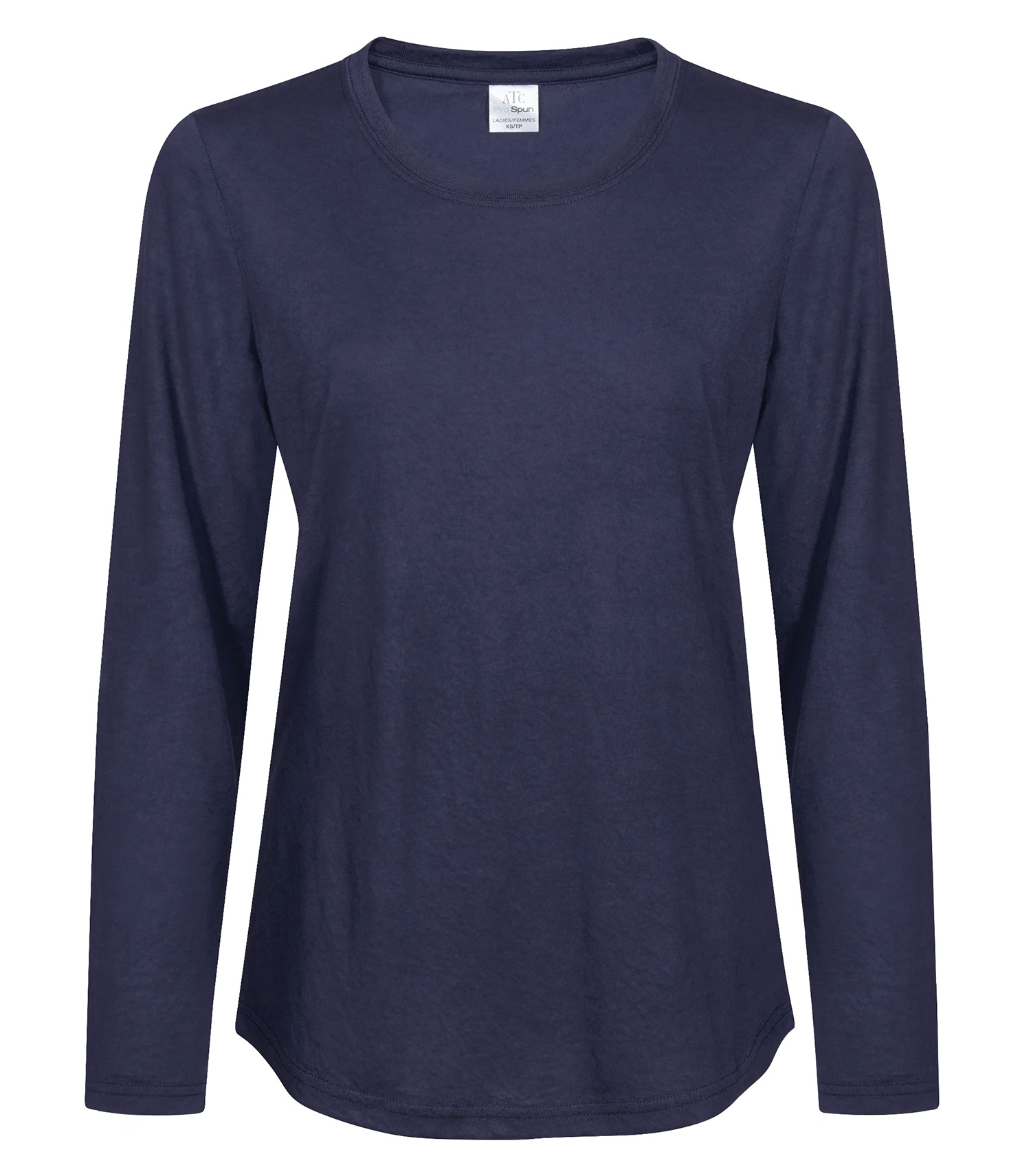 ATCᴹᶜ ATCᴹᶜ T-SHIRT À MANCHES LONGUES PRO SPUNᴹᴰ POUR FEMMES - ATC3615L True Navy