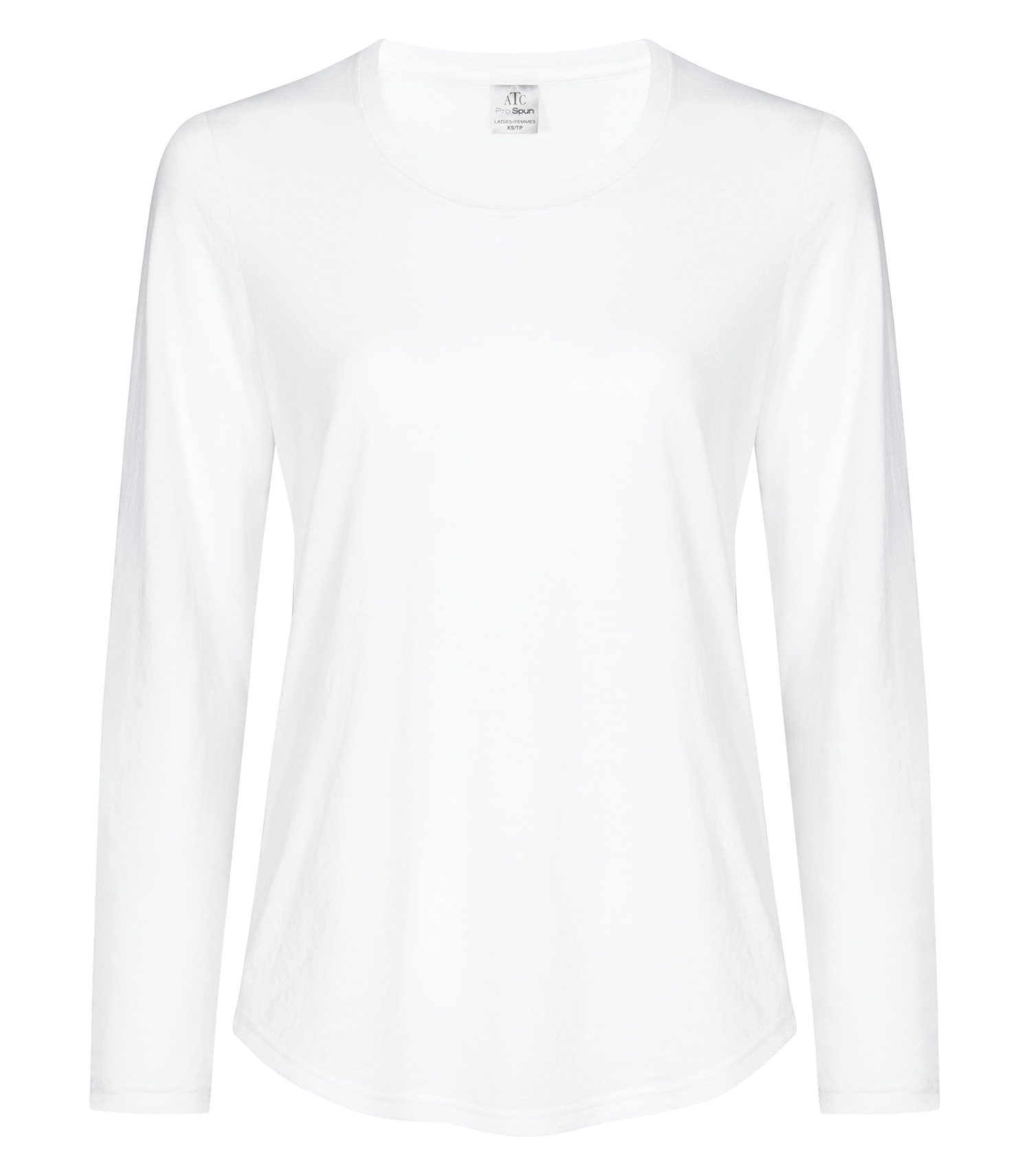 ATCᴹᶜ ATCᴹᶜ T-SHIRT À MANCHES LONGUES PRO SPUNᴹᴰ POUR FEMMES - ATC3615L White
