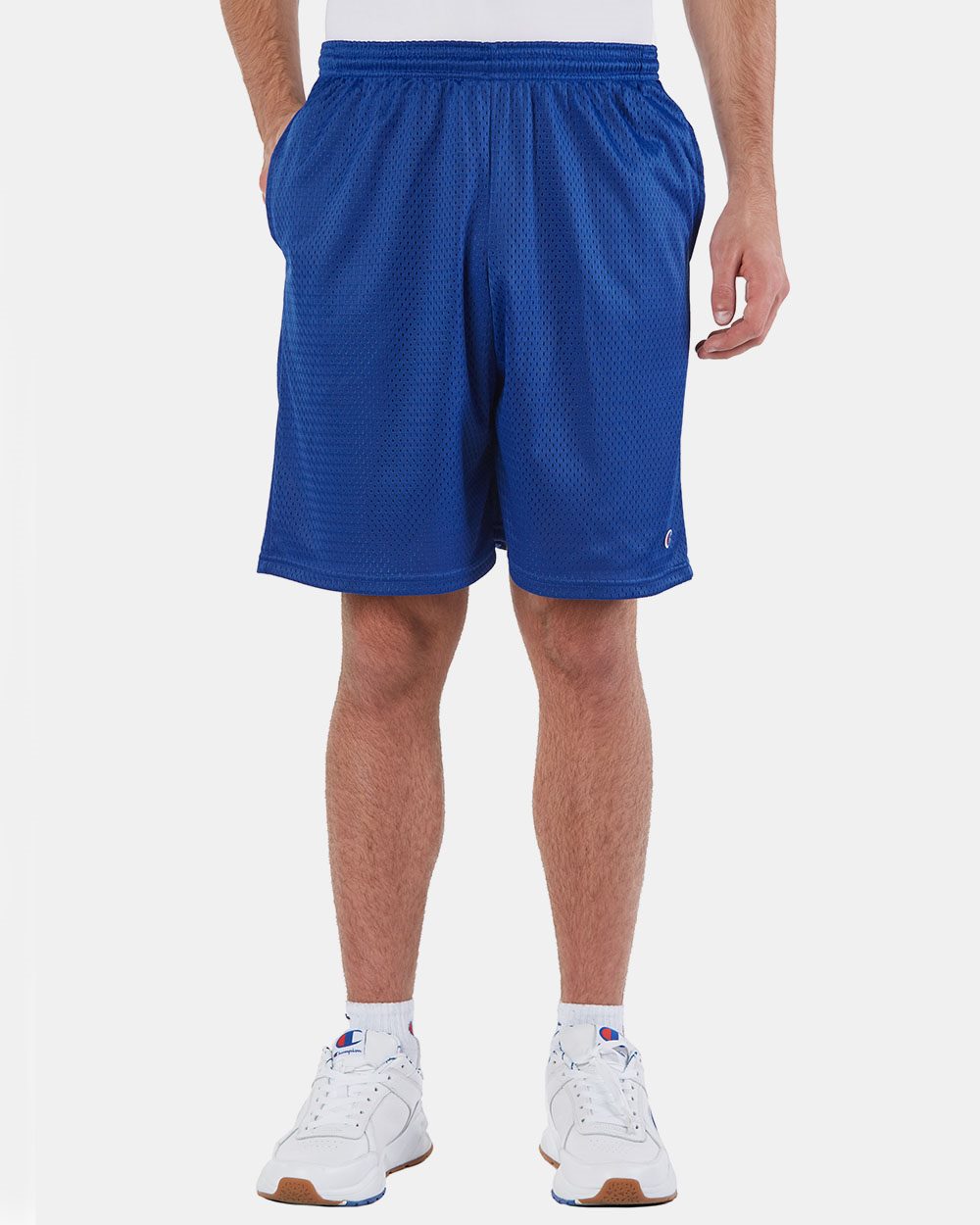 Champion Unisex Polyester Mesh 9" Shorts with Pockets - S162