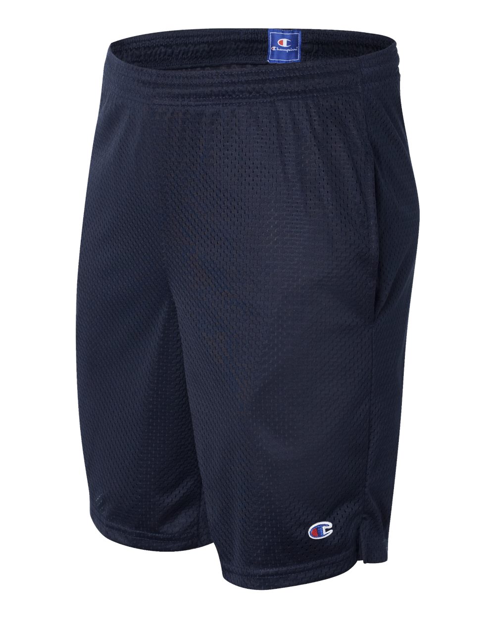 Champion Unisex 9" Mesh Shorts with Pockets - S162 Navy