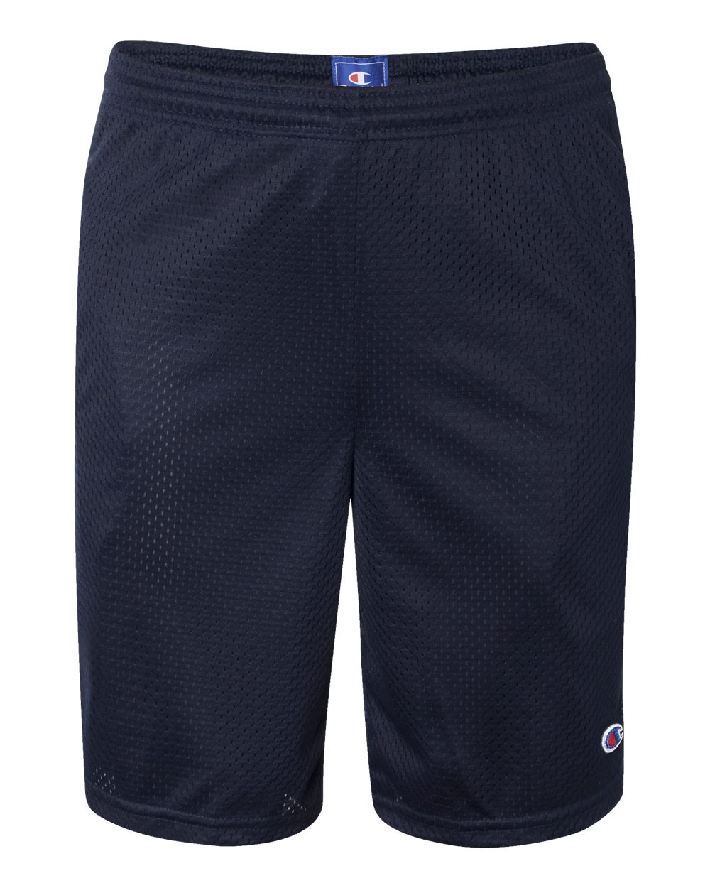 Champion Unisex 9" Mesh Shorts with Pockets - S162 Navy