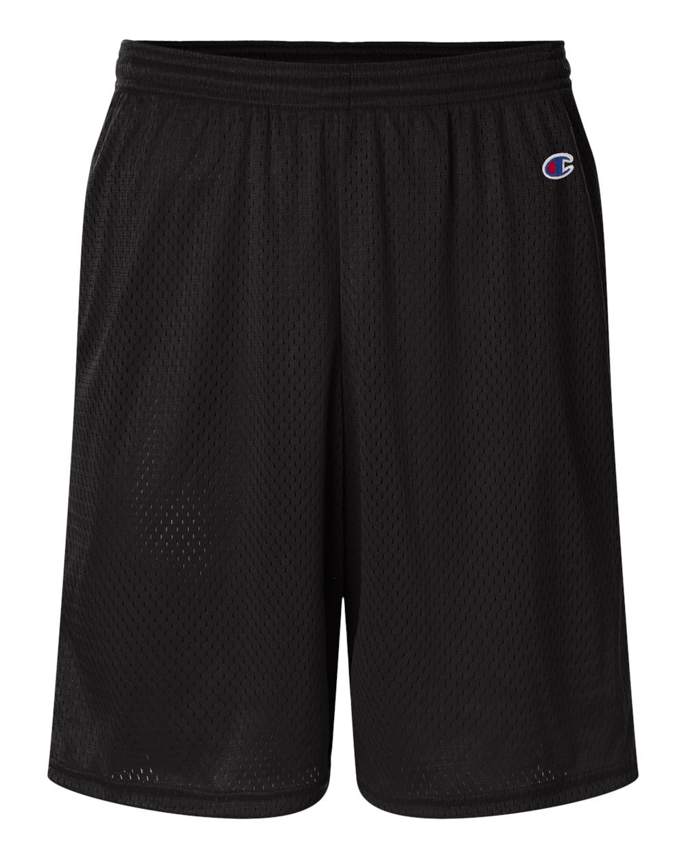 Champion Unisex 9" Mesh Shorts with Pockets - S162 Black