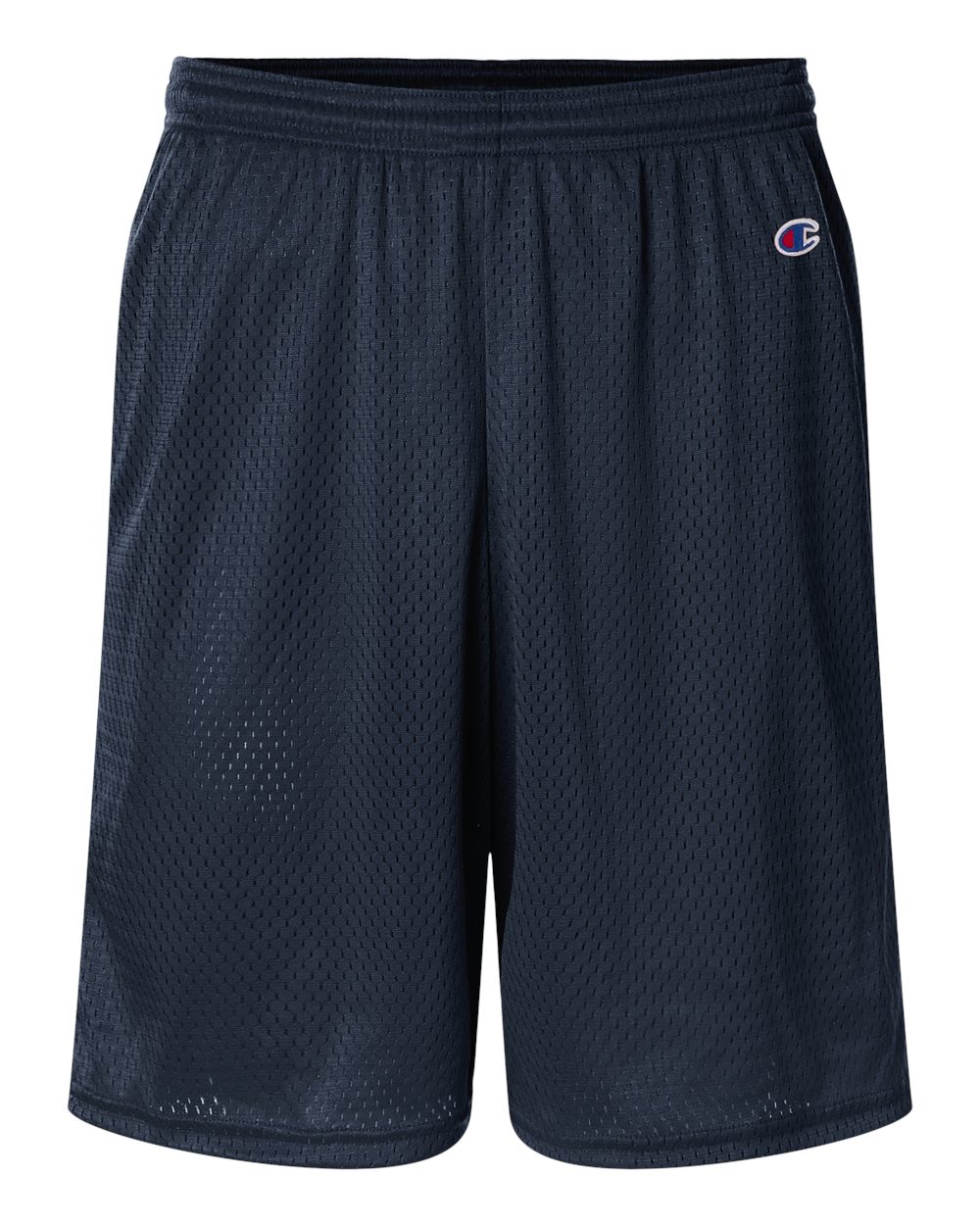 Champion Unisex 9" Mesh Shorts with Pockets - S162 Navy