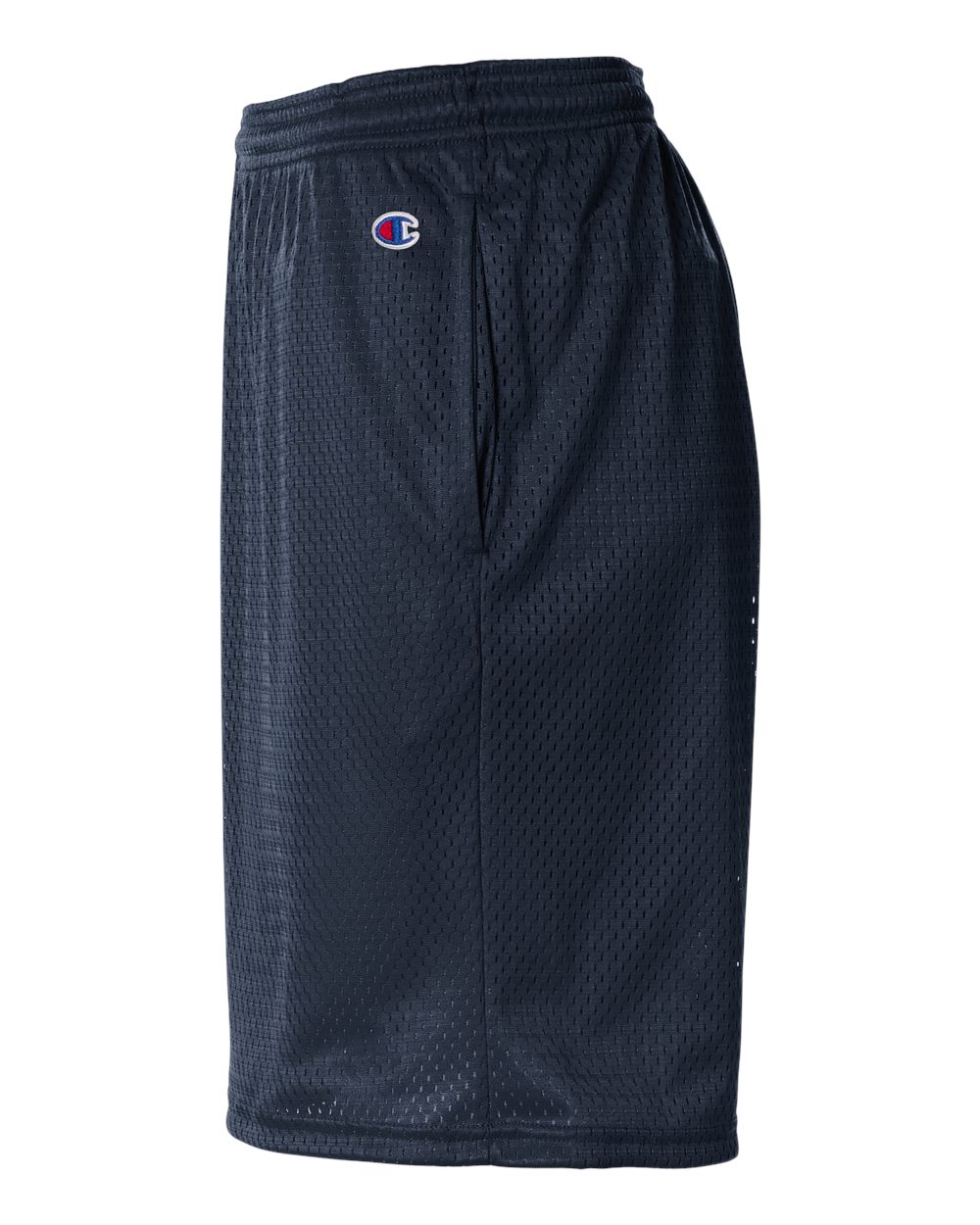 Champion Unisex 9" Mesh Shorts with Pockets - S162 Navy
