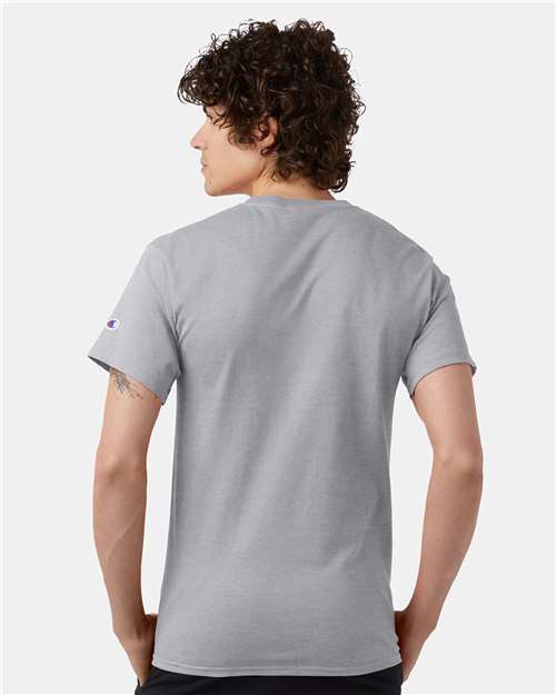 Champion Unisex Classic T-Shirt - T425 Light Steel