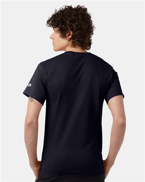 Champion Unisex Classic T-Shirt - T425 Navy