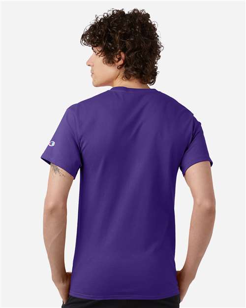 Champion Unisex Classic T-Shirt - T425 Purple