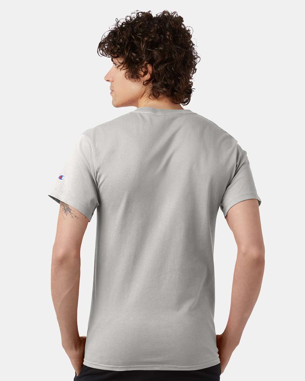 Champion Unisex Classic T-Shirt - T425 Ash