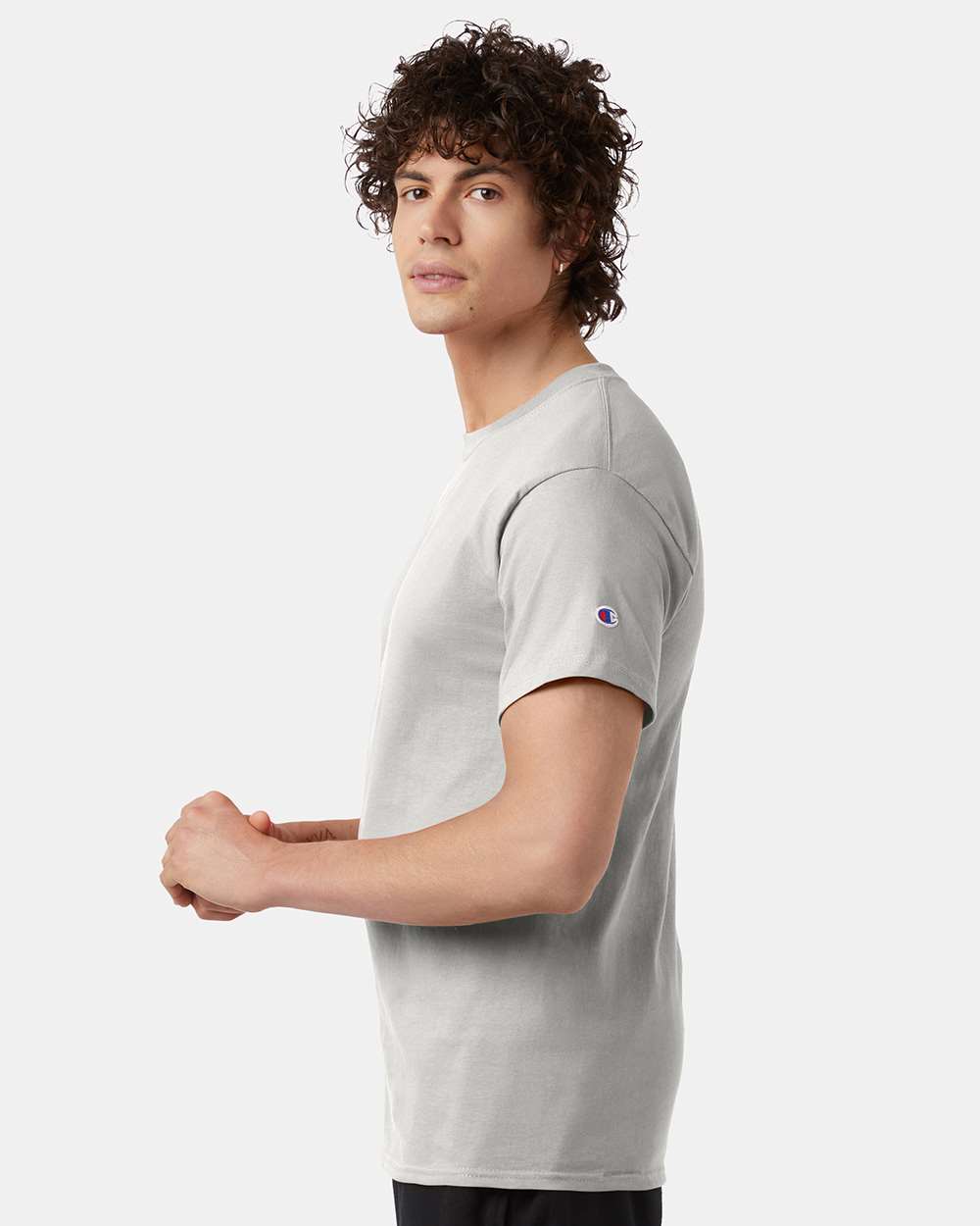 Champion Unisex Classic T-Shirt - T425 Ash