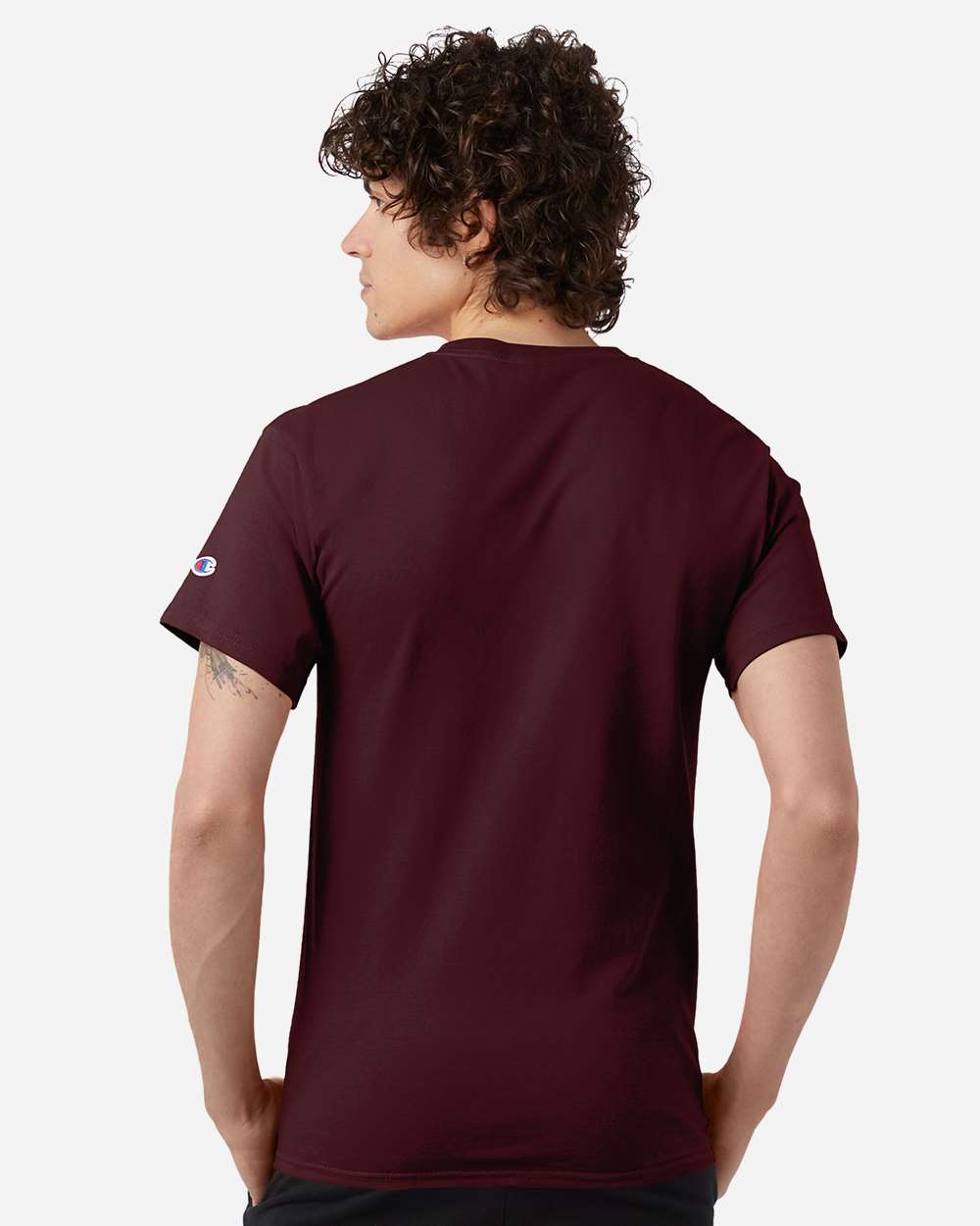 Champion Unisex Classic T-Shirt - T425 Maroon