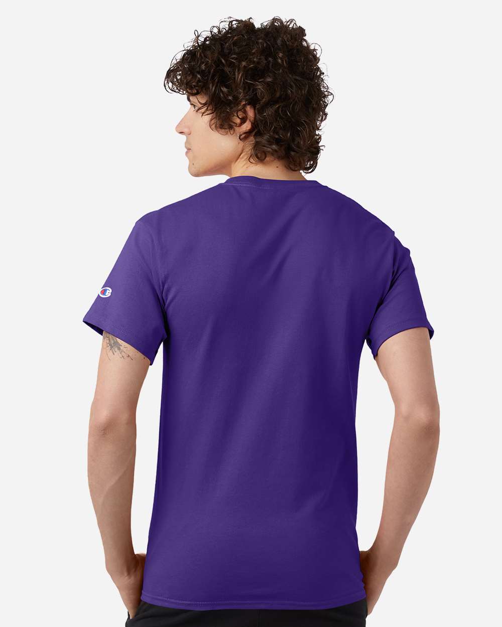 Champion Unisex Classic T-Shirt - T425 Purple