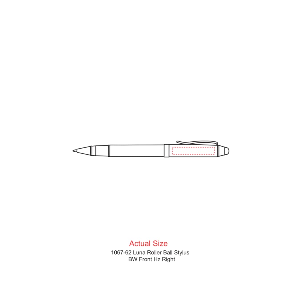 Luna Roller Ball Stylus - 1067-62 Black